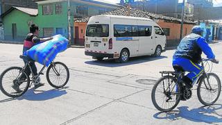 A falta de ciclovías en Huancayo pedirán a la Policía Nacional no multar a ciclistas