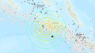 Terremoto de magnitud 7 remece las Islas Salomón provocando alerta de tsunami