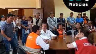 Ciclón Yaku: Alcalde llora y clama por ayuda, pero no lo atienden en Chiclayo (VIDEO)