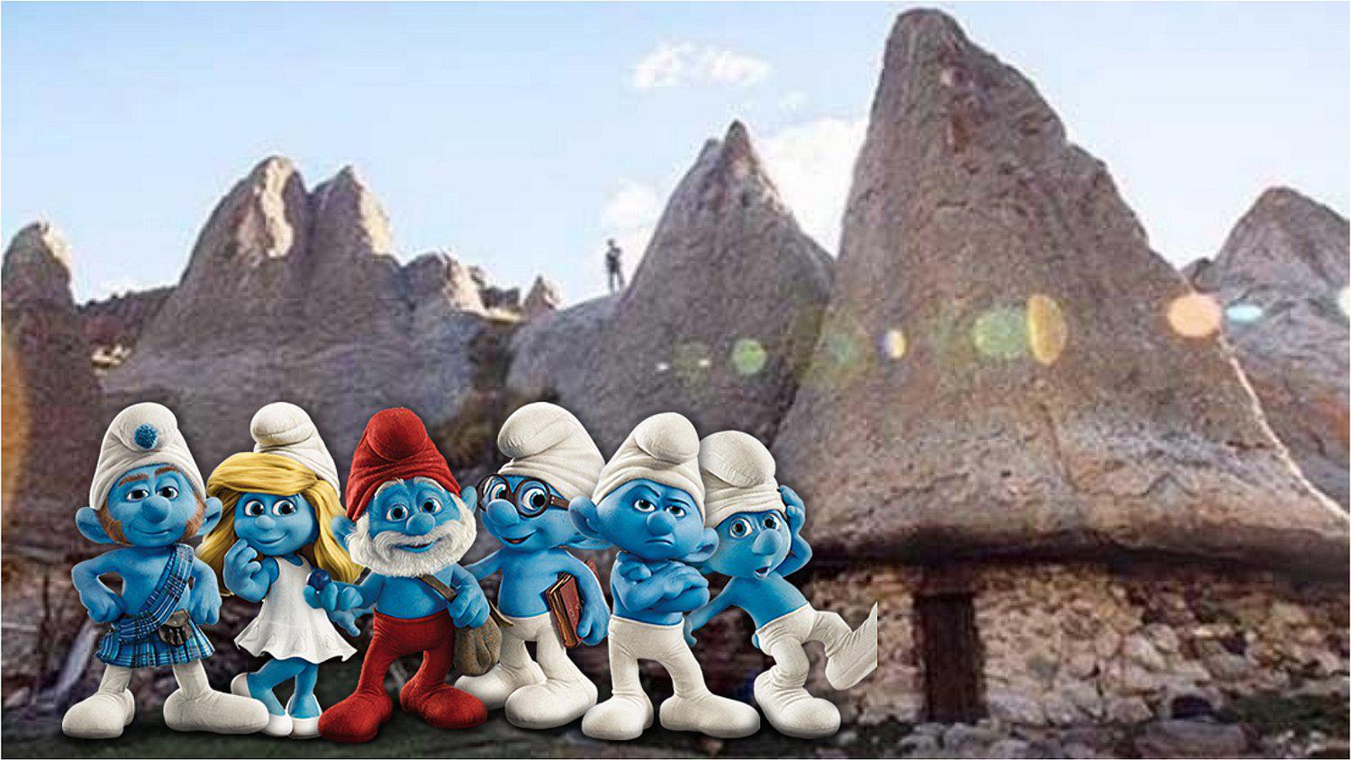 La aldea de los Pitufos existe y se encuentra en Perú (FOTOS)