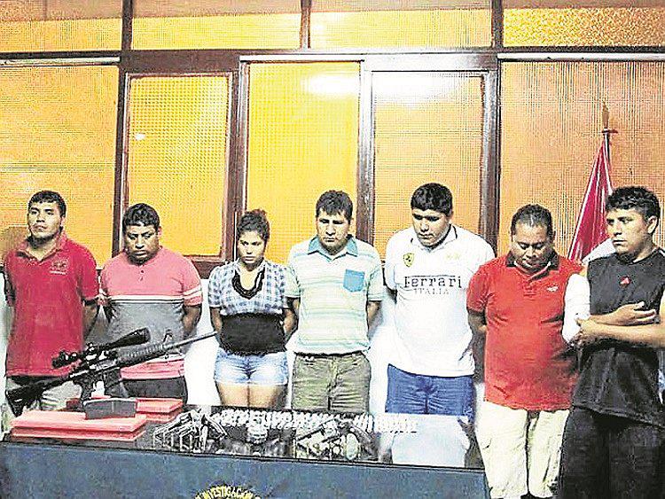 Chimbote: Cinco cabecillas de “Los Patecos” son condenados por tenencia de armas