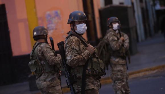 Fuerzas Armadas saldrían a las calles en apoyo a la lucha contra la delincuencia. (Foto: César Grados/GEC)