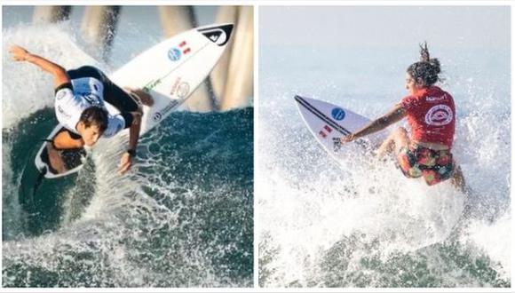 Lucca Mesinas y Daniella Rosas siguen en carrera en  ISA World Surfing Games. (Foto: Daniel Apuy / GEC)
