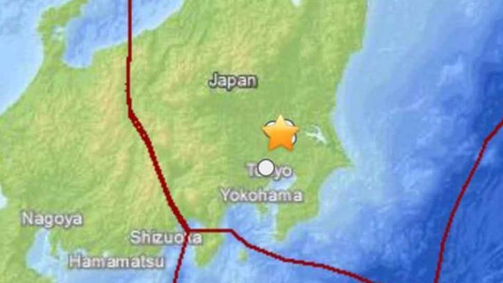 Fuerte sismo de 5,6 sacude Tokio, sin causar daños ni víctimas