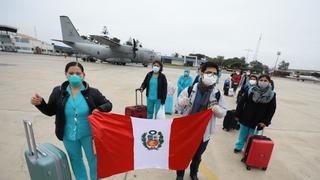 Unos 36 profesionales de salud arriban a Amazonas y Madre de Dios para sumarse a lucha contra COVID-19