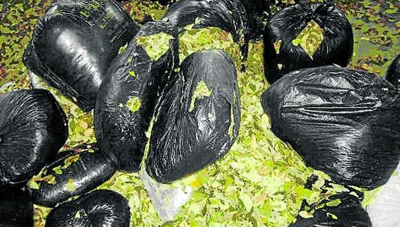 Trasladaban 800 kilos de coca escondidos entre fruta