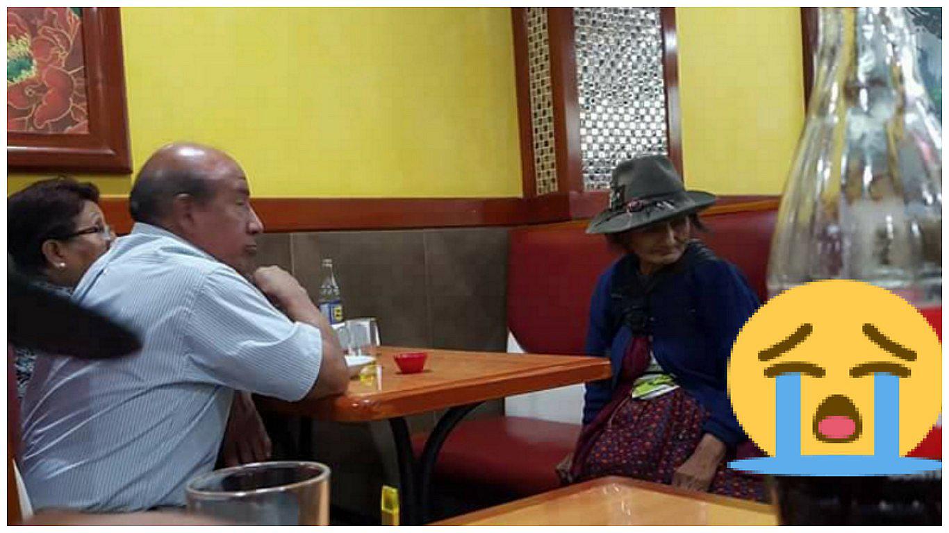 En Facebook: tratan a mal a anciana que mendigaba, pero lo que hizo esta pareja te conmoverá (FOTOS)