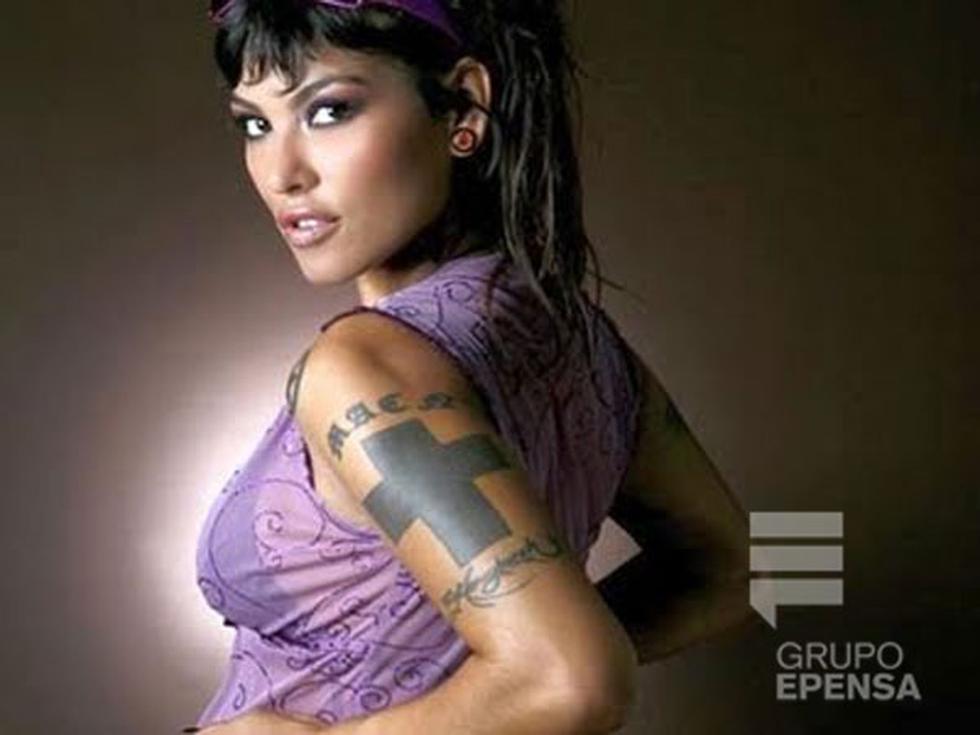 Fotos: Angie Jibaja la chica de los tatuajes que alborota Chile 