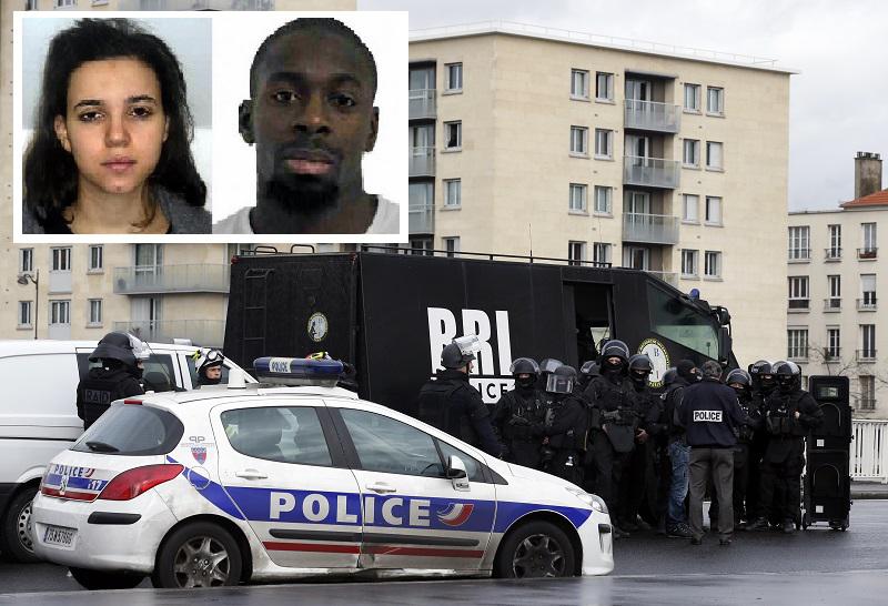 Toma de rehenes en París: Identifican a presuntos autores de tiroteo y de secuestro