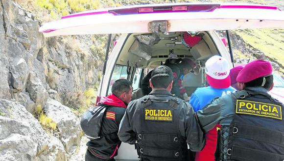 Dos muertos y dos heridos tras accidente vehicular en Andahuaylas 