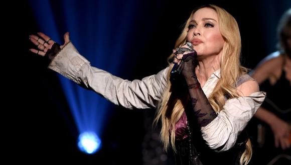 Madonna cancela concierto en París por una lesión. (Foto: AFP)