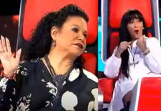 “La Voz Senior”: Eva Ayllón se molesta con Daniela Darcourt y decide irse del set (VIDEO)