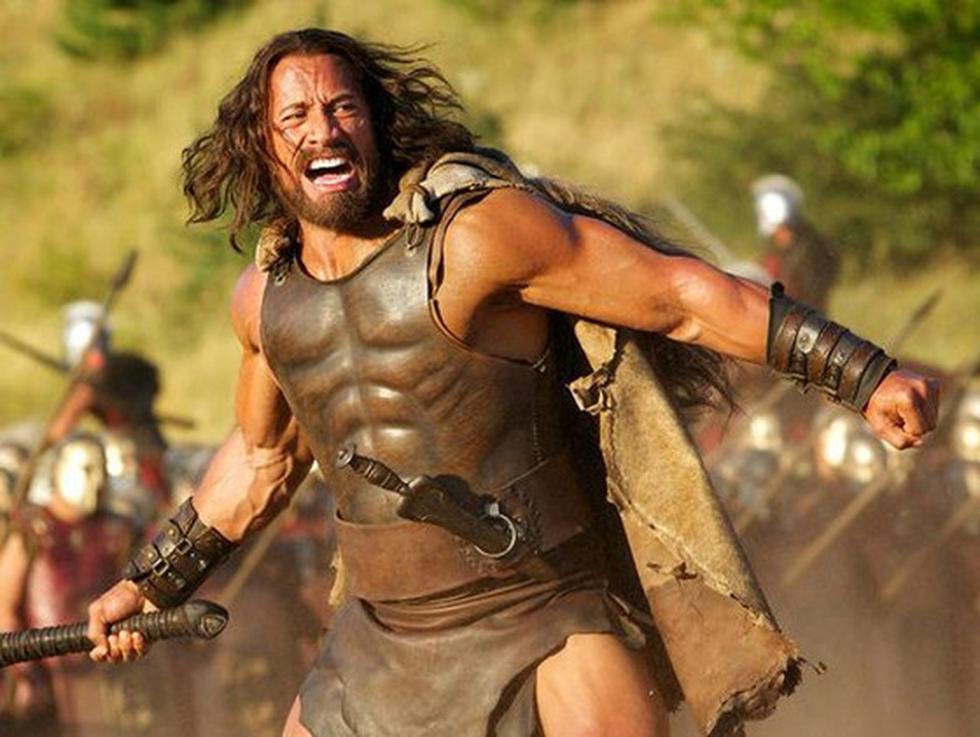 Dwayne Johnson, "La Roca", luce sus músculos en el primer póster de "Hércules" (FOTOS) 