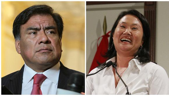 ​Javier Velásquez Quesquén: No sería "pecado" apoyar a Keiko Fujimori