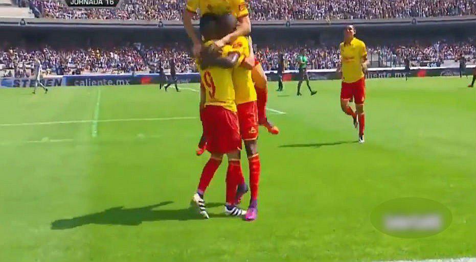 Raúl Ruidíaz anotó con el Monarca Morelias