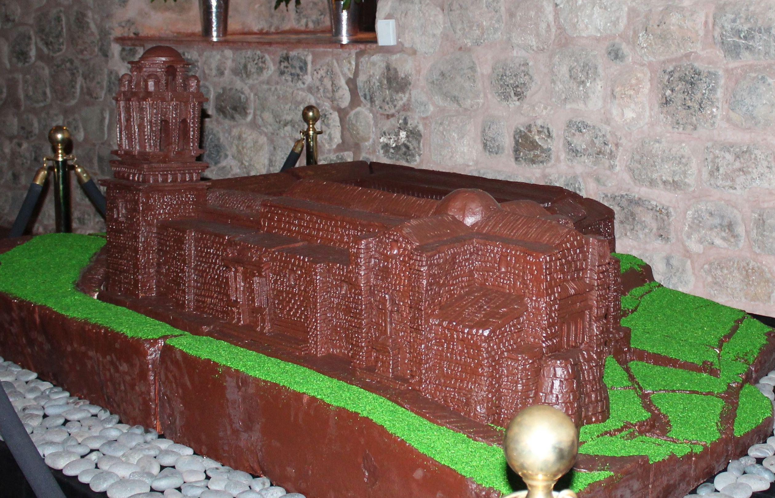 Cusco: Deliciosa e impresionante réplica en chocolate del antiguo templo del Koricancha