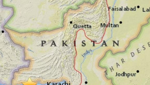 Sismo de 6,3 sacude Pakistán