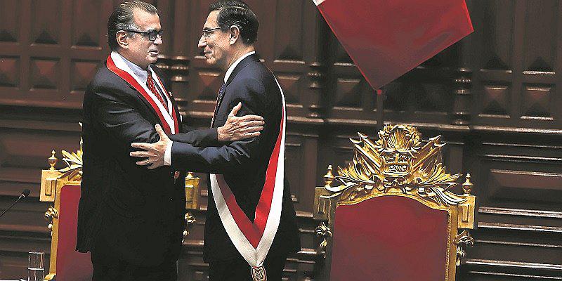 Vizcarra y Olaechea definirán este lunes la fecha para un diálogo