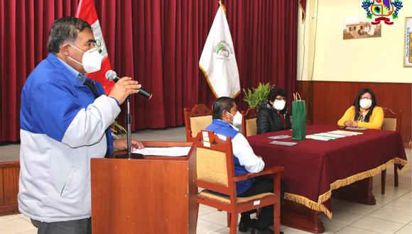 Alcalde provincial de Jorge Basadre Félix Morales Mamani. (Foto: Difusión)