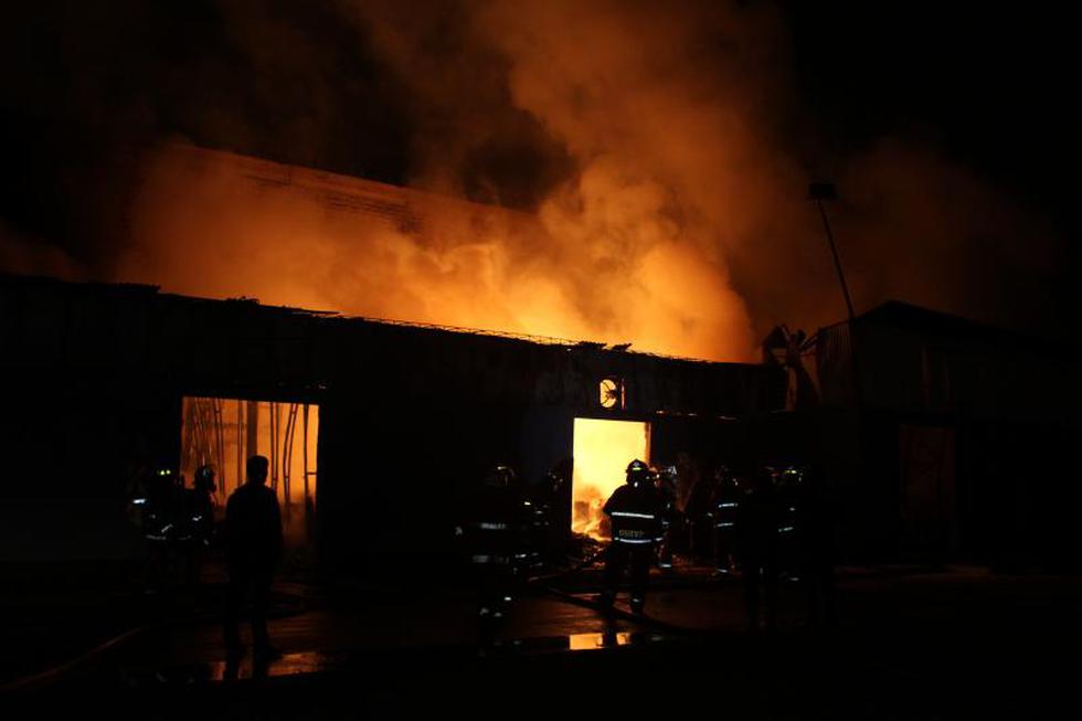 Incendio en Campoy pudo ser controlado por los bomberos