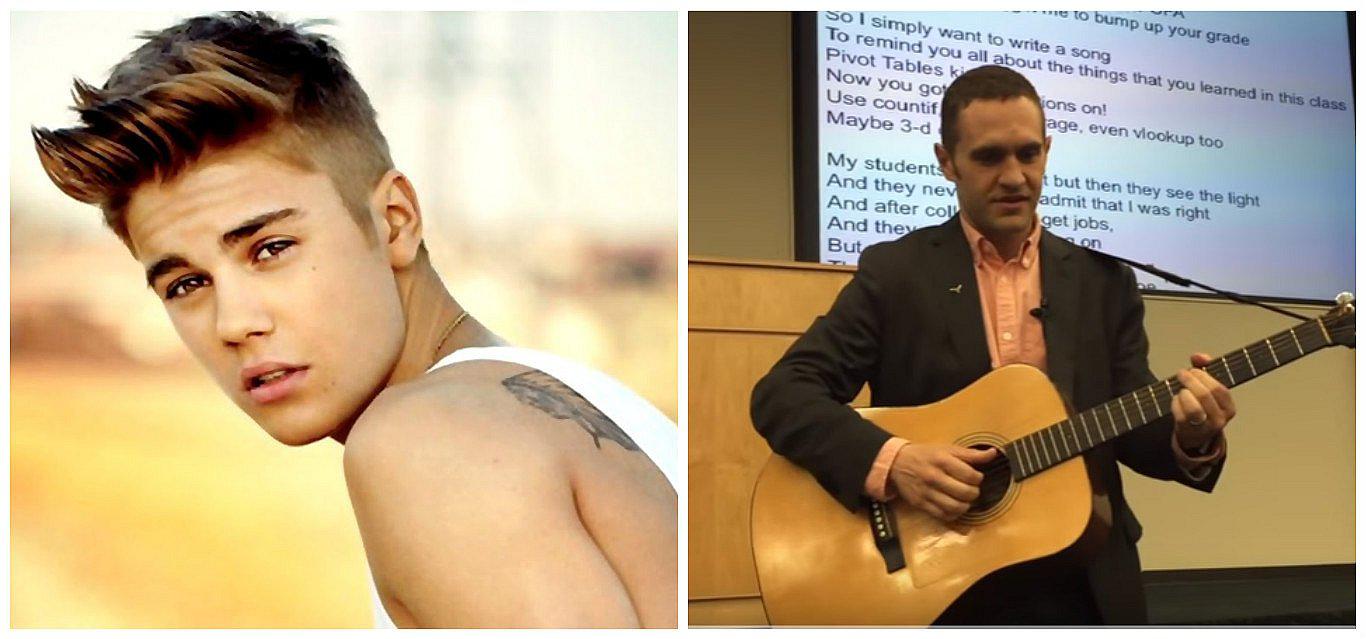 Justin Bieber: Profesor parodia su canción para enseñar Excel