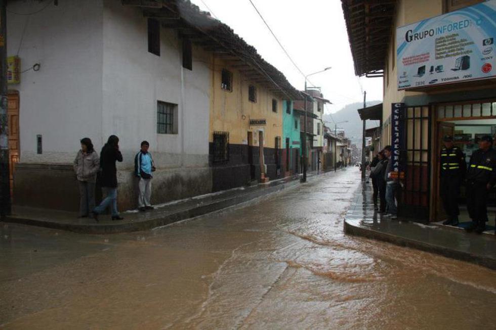 Se derrumban viviendas por granizada en Huamachuco