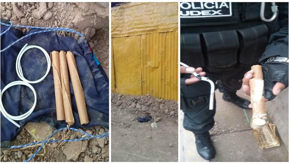 Cusco: Abandonan mochila con explosivos en plena vía pública