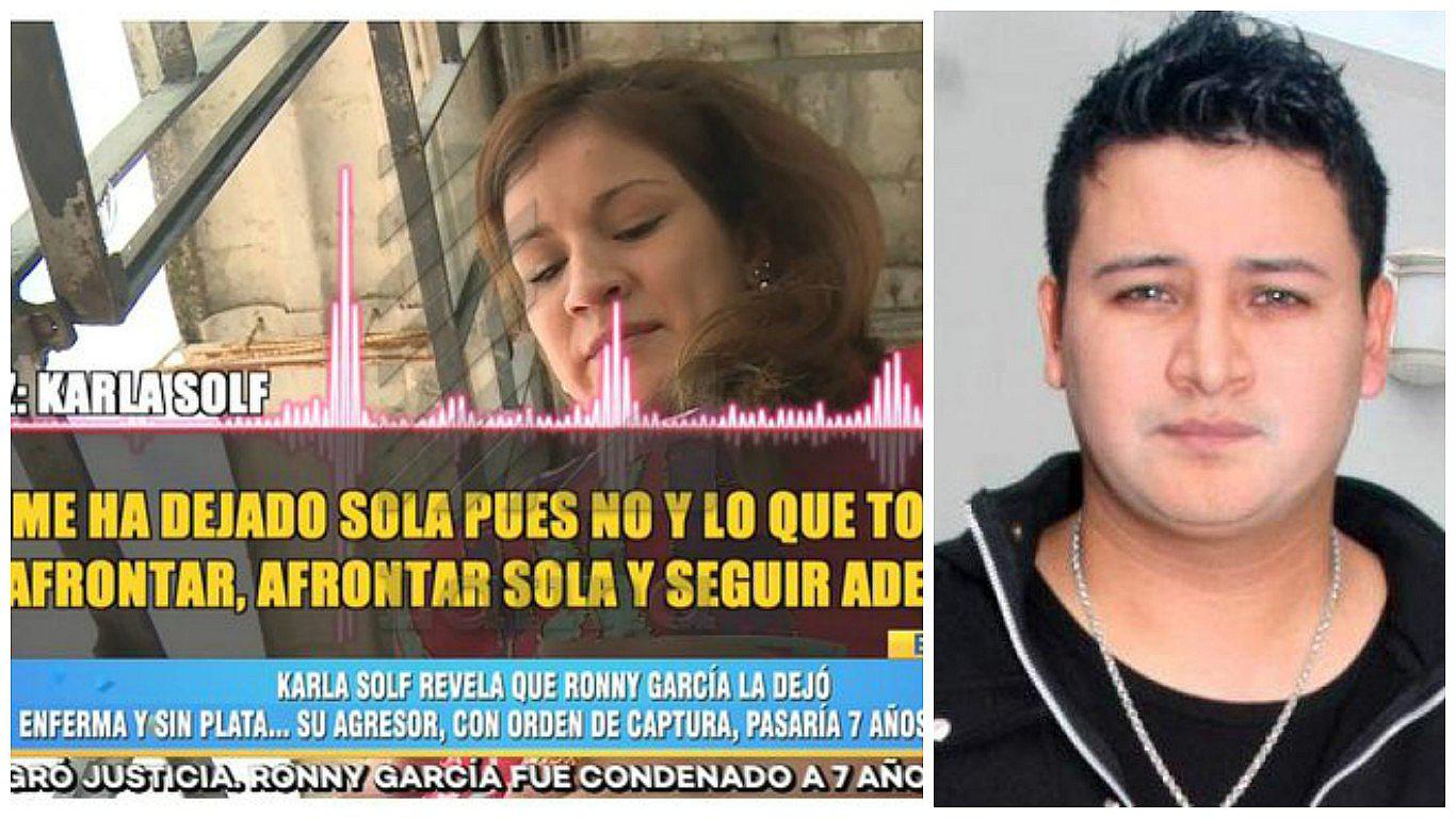 Karla Solf revela que Ronny García la abandonó pese a su embarazo (VIDEO)