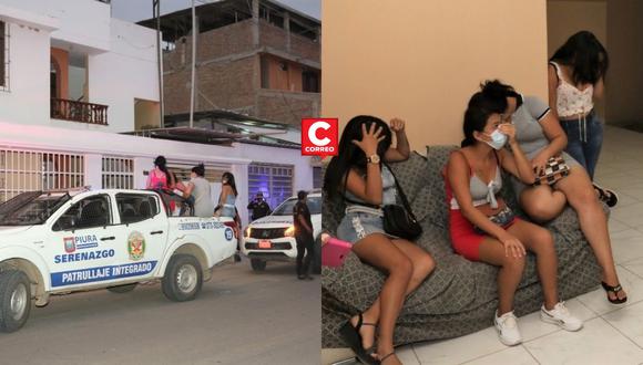 La Municipalidad Provincial de Piura y la Policía Nacional del Perú realizan un operativo para combatir la prostitución clandestina que se ejerce en los hoteles de la nueva zona rosa de Piura. El local también fue multado con 13,200 soles (Fotos: Municipalidad Provincial de Piura)