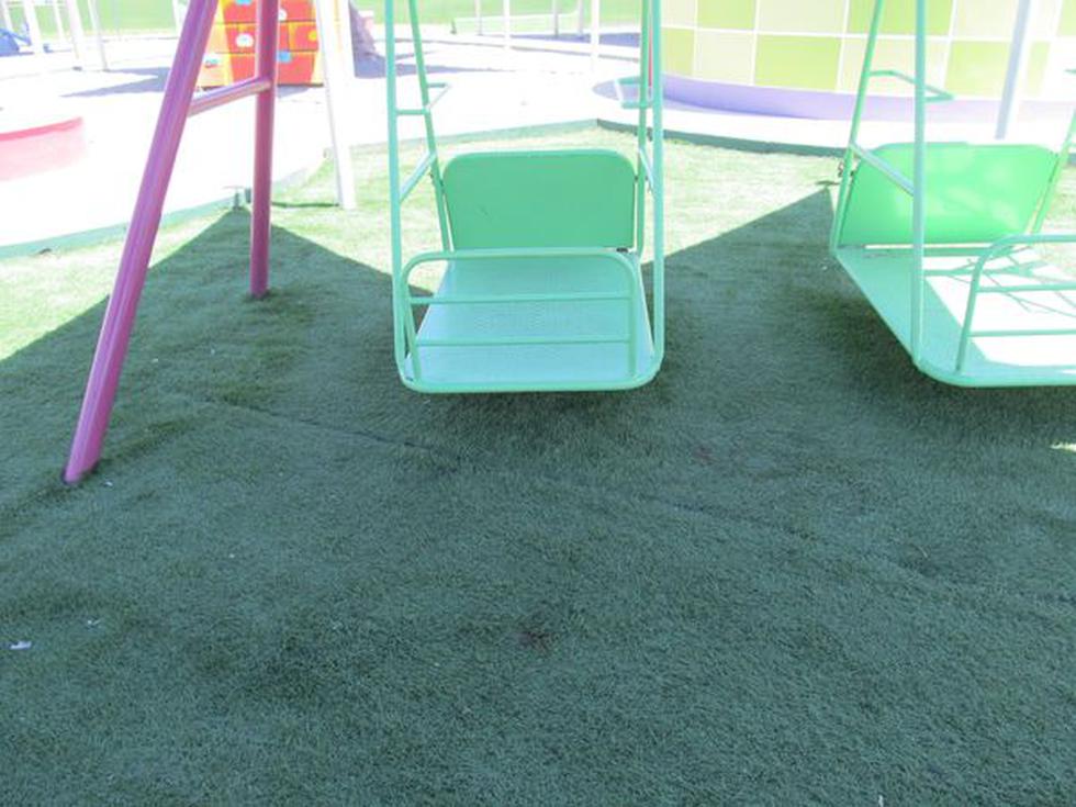 Constatan que Parque del niño no tiene señalizaciones