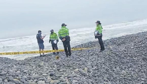 Crimen ocurrió el sábado 13 de noviembre, pero fue hallado al día siguiente en la playa La Calderona por pescadores de la zona. (Foto: Difusión)
