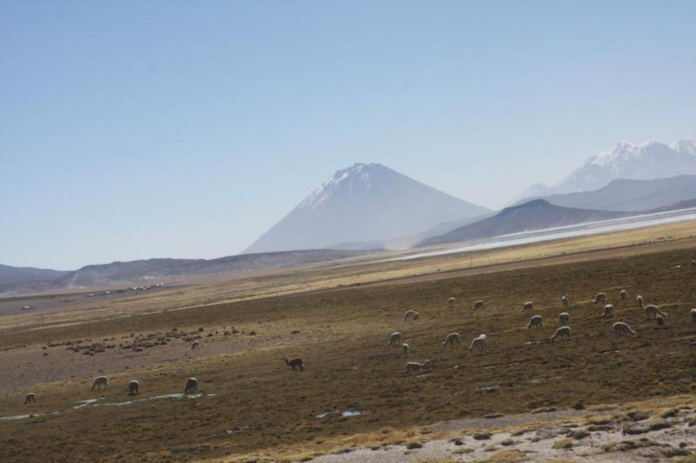 Imágenes del volcán Ubinas