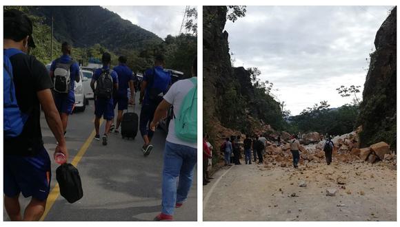 Plantel de Unión Comercio se vio afectado por el terremoto cuando viajaba a Huancayo (VIDEO)