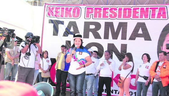 Keiko Fujimori denuncia que el nacionalismo está detrás de tachas en su contra