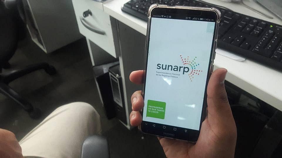 Pasos para la consulta vehicular en la SUNARP