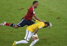 Neymar aún recuerda con tristeza el duro episodio que vivió en 2014 por un rodillazo del colombiano Camilo Zúñiga