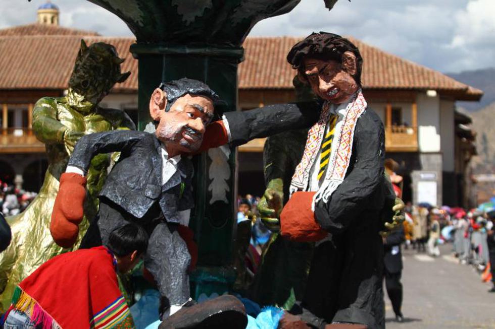 Alegorías gigantes invaden Cusco [FOTOS]
