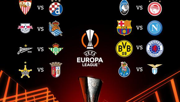 Los partidos por dieciseisavos de final de la UEFA Europa League. (Foto: UEFA)