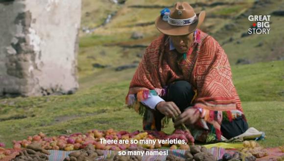 Agricultor peruano es protagonista de serie estadounidense por cultivar papas (VÍDEO)