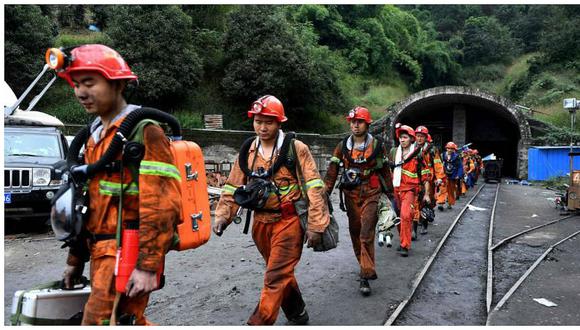 China: ascensor de una mina de carbón se desploma y deja 17 muertos