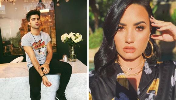 Max Ehrich y Demi Lovato cancelaron su compromiso dos meses después del anuncio. (Fotos: Instagram / @ddlovato / @maxehrich).