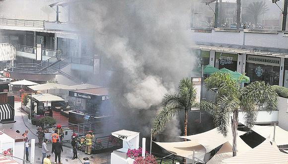 Incendio en Larcomar: Fiscalía investiga si hubo negligencia o dolo