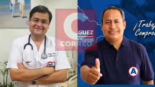 Lambayeque a boca de urna: Jorge Pérez y Alexander Rodríguez a segunda vuelta