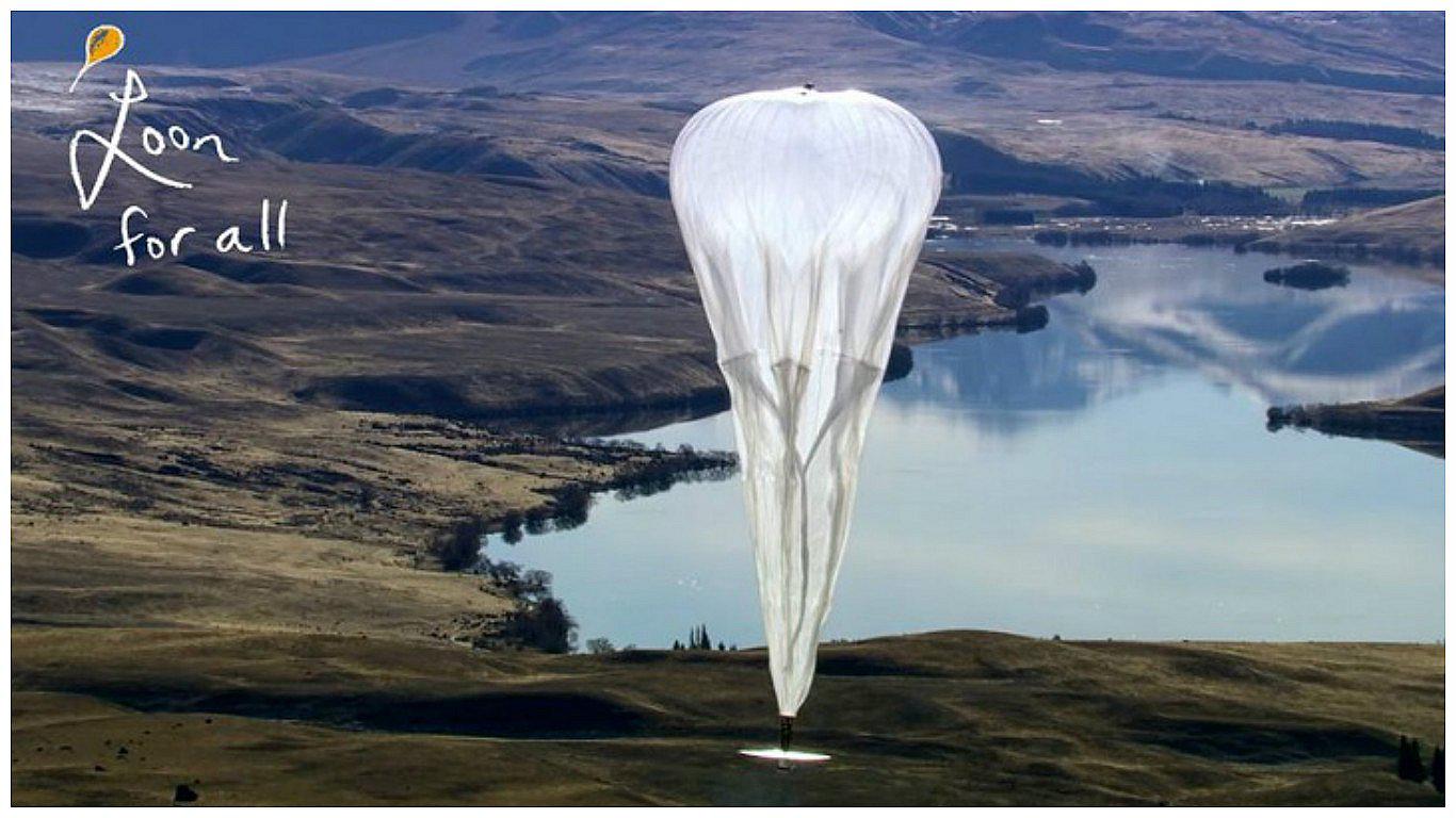 Google usa 30 globos aerostáticos para llevar internet a zonas rurales del planeta (VIDEO)