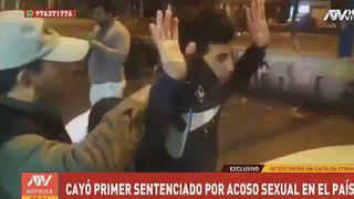 Detienen al primer acosador sentenciado a prisión (VIDEO)