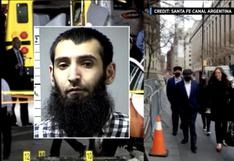 Diez cadenas perpetuas para terrorista que atropelló y mató a ocho personas en Nueva York