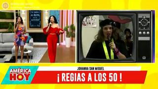 Janet Barboza asegura que Johanna San Miguel es mayor que ella y Melissa Paredes se muestra incrédula (VIDEO)