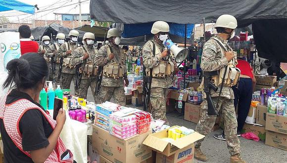 Piden regalar alimentos y bebidas a personal de la Policía y FF. AA. durante aislamiento.