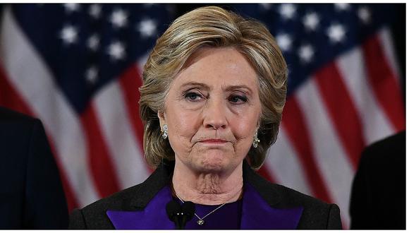 ​Hillary Clinton culpa al FBI de su derrota frente a Donald Trump