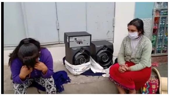 La Libertad: ​Madre de familia vende equipo de sonido para alimentar a sus cinco hijos